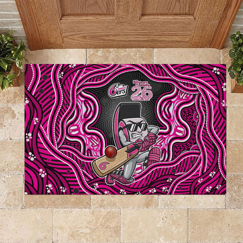 Sydney Sixers NAIDOC Week 2026 Rubber Doormat Aboriginal Indigenous - 50 Years of Deadly