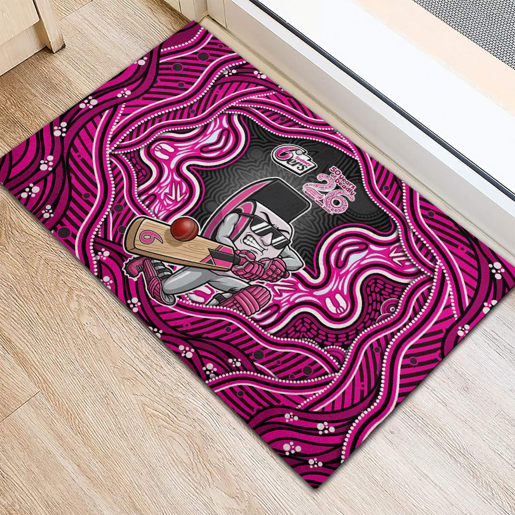 Sydney Sixers NAIDOC Week 2026 Rubber Doormat Aboriginal Indigenous - 50 Years of Deadly