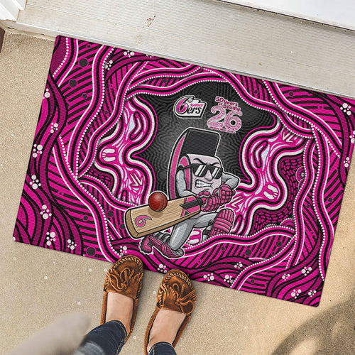 Sydney Sixers NAIDOC Week 2026 Rubber Doormat Aboriginal Indigenous - 50 Years of Deadly