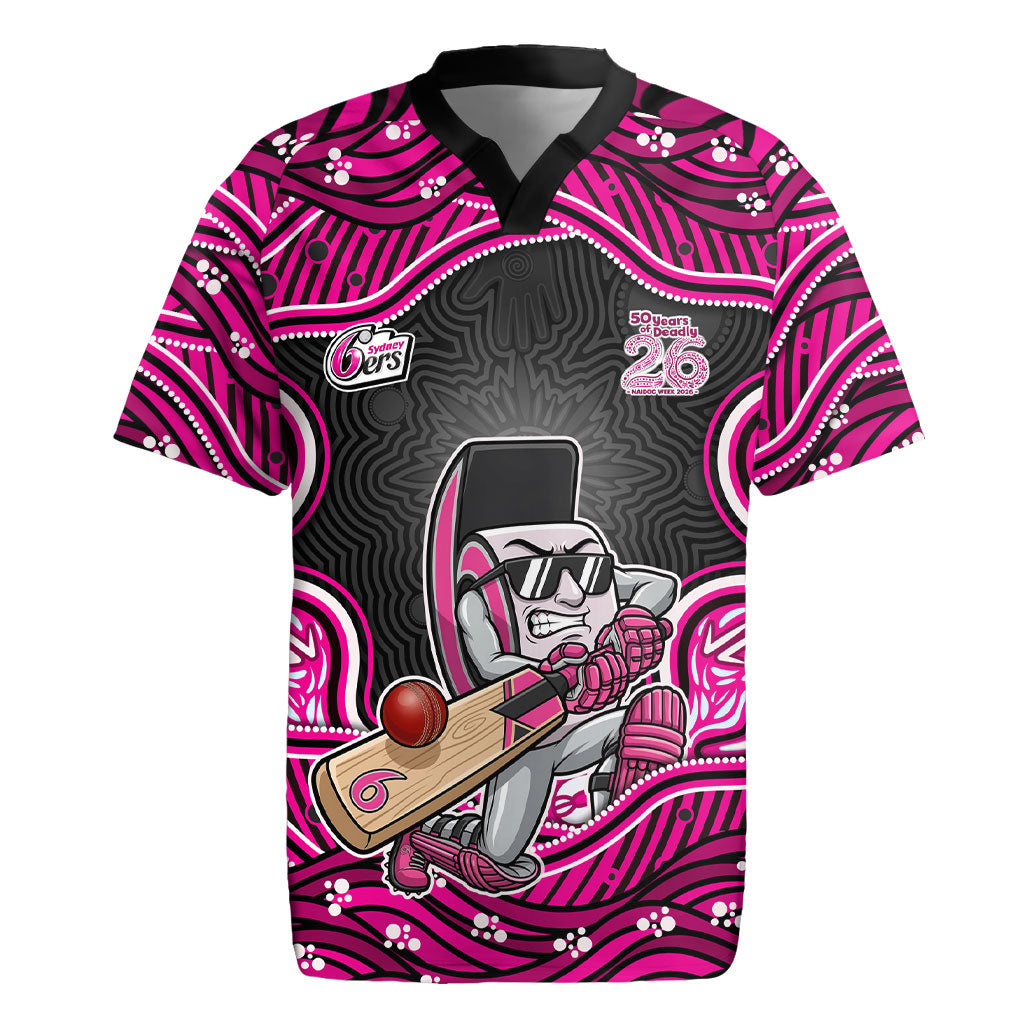 Sydney Sixers NAIDOC Week 2026 Rugby Jersey Aboriginal Indigenous - 50 Years of Deadly