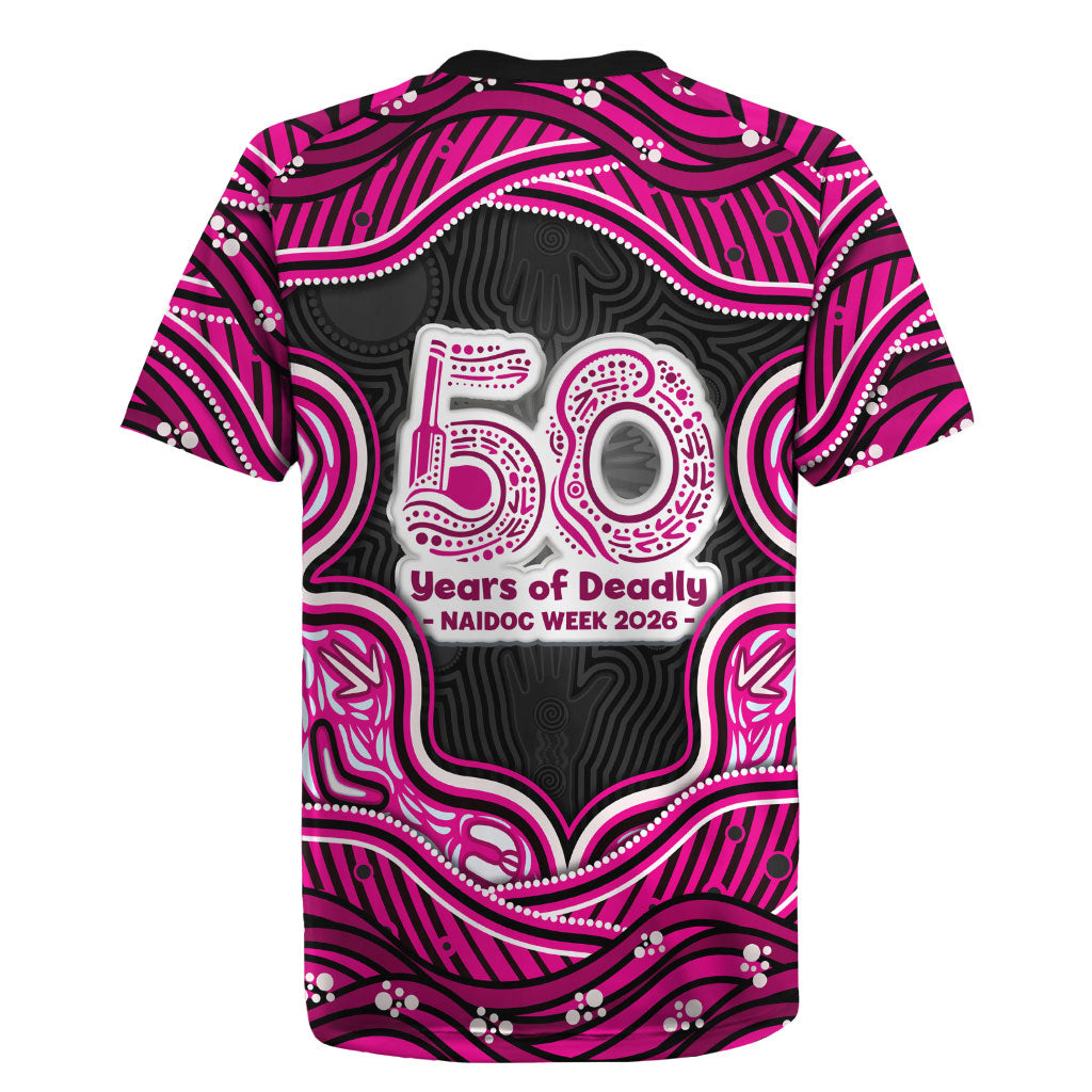 Sydney Sixers NAIDOC Week 2026 Rugby Jersey Aboriginal Indigenous - 50 Years of Deadly