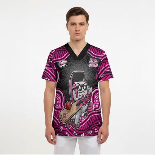 Sydney Sixers NAIDOC Week 2026 Scrub Top Aboriginal Indigenous - 50 Years of Deadly