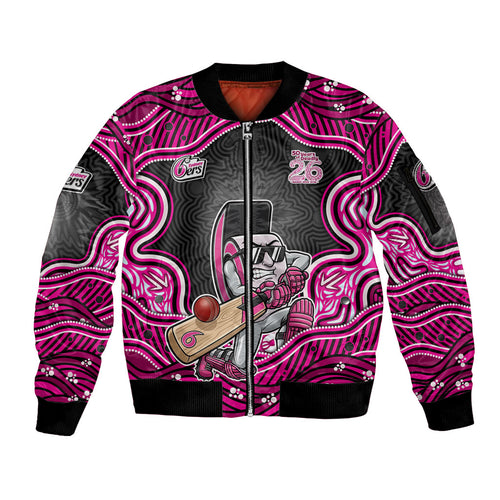 Sydney Sixers NAIDOC Week 2026 Sleeve Zip Bomber Jacket Aboriginal Indigenous - 50 Years of Deadly