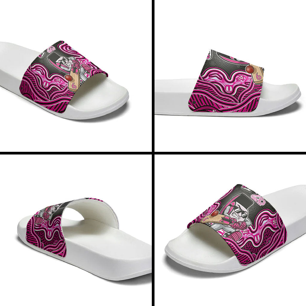 Sydney Sixers NAIDOC Week 2026 Slide Sandals Aboriginal Indigenous - 50 Years of Deadly