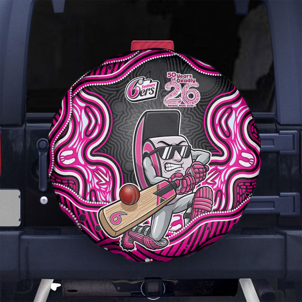 Sydney Sixers NAIDOC Week 2026 Spare Tire Cover Aboriginal Indigenous - 50 Years of Deadly