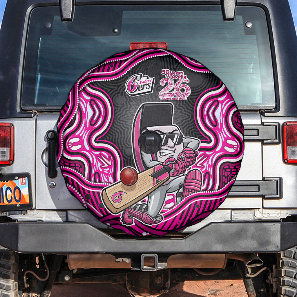 Sydney Sixers NAIDOC Week 2026 Spare Tire Cover Aboriginal Indigenous - 50 Years of Deadly