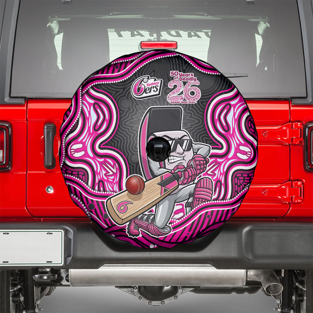 Sydney Sixers NAIDOC Week 2026 Spare Tire Cover Aboriginal Indigenous - 50 Years of Deadly