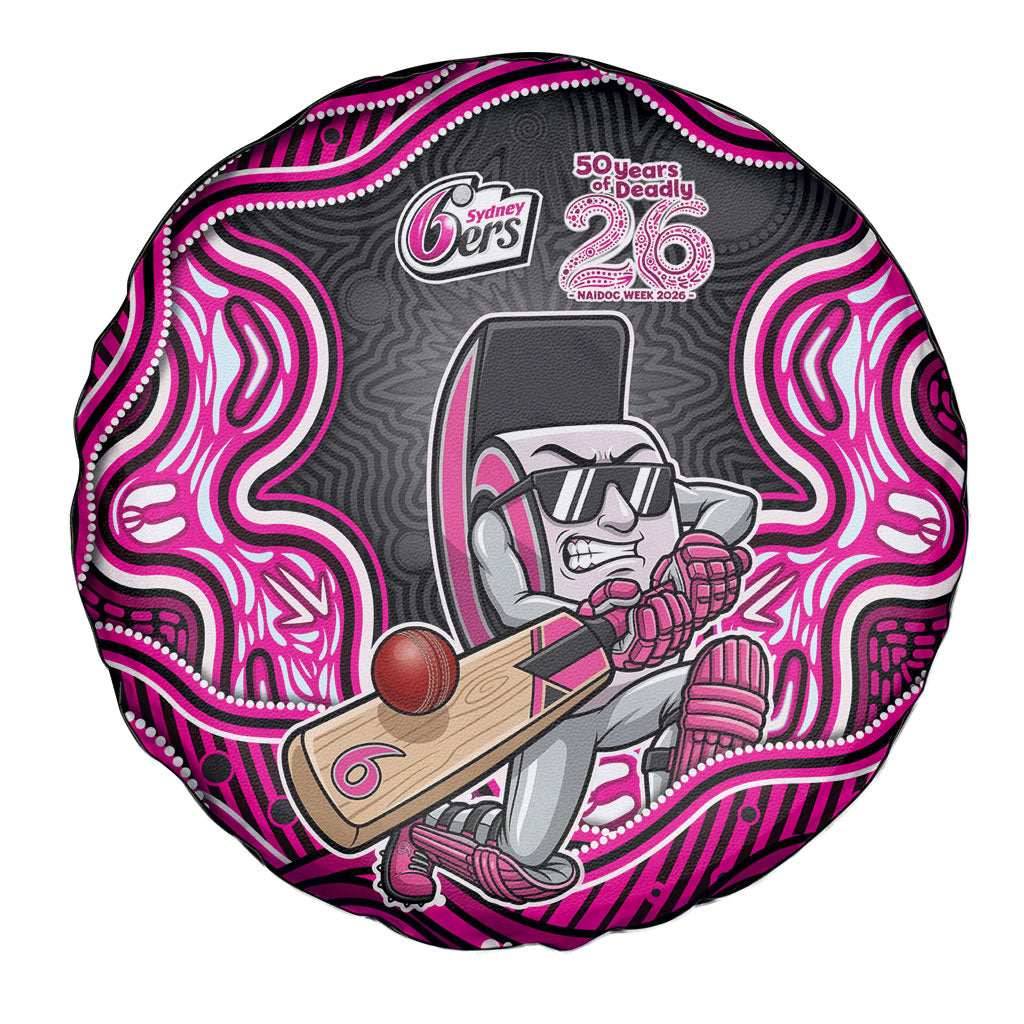 Sydney Sixers NAIDOC Week 2026 Spare Tire Cover Aboriginal Indigenous - 50 Years of Deadly