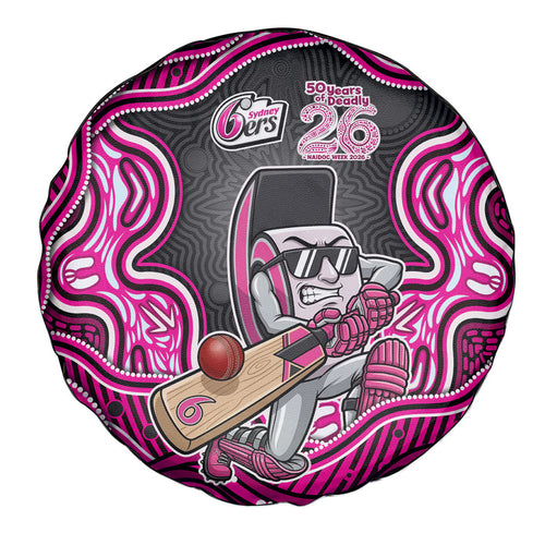 Sydney Sixers NAIDOC Week 2026 Spare Tire Cover Aboriginal Indigenous - 50 Years of Deadly