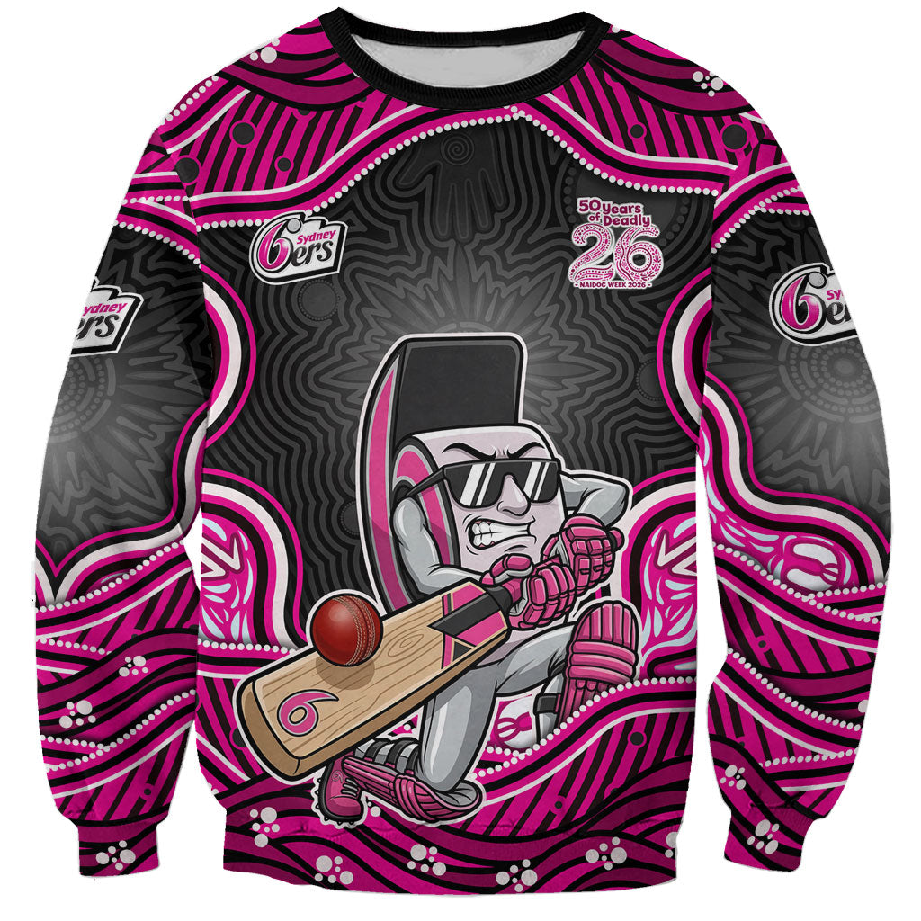 Sydney Sixers NAIDOC Week 2026 Sweatshirt Aboriginal Indigenous - 50 Years of Deadly