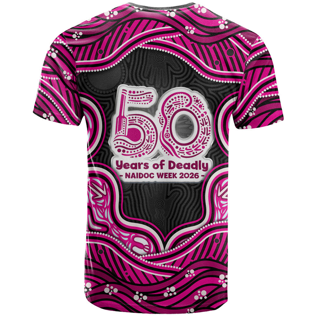 Sydney Sixers NAIDOC Week 2026 T Shirt Aboriginal Indigenous - 50 Years of Deadly