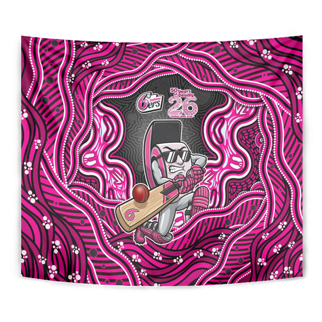 Sydney Sixers NAIDOC Week 2026 Tapestry Aboriginal Indigenous - 50 Years of Deadly