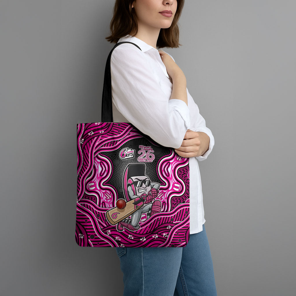 Sydney Sixers NAIDOC Week 2026 Tote Bag Aboriginal Indigenous - 50 Years of Deadly