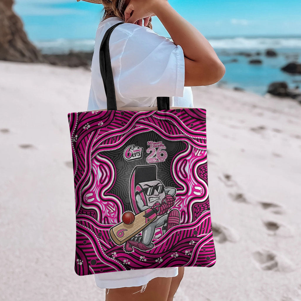 Sydney Sixers NAIDOC Week 2026 Tote Bag Aboriginal Indigenous - 50 Years of Deadly