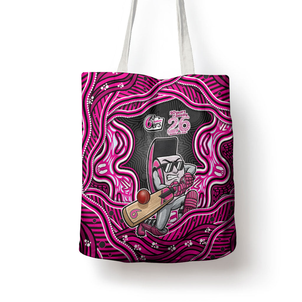 Sydney Sixers NAIDOC Week 2026 Tote Bag Aboriginal Indigenous - 50 Years of Deadly