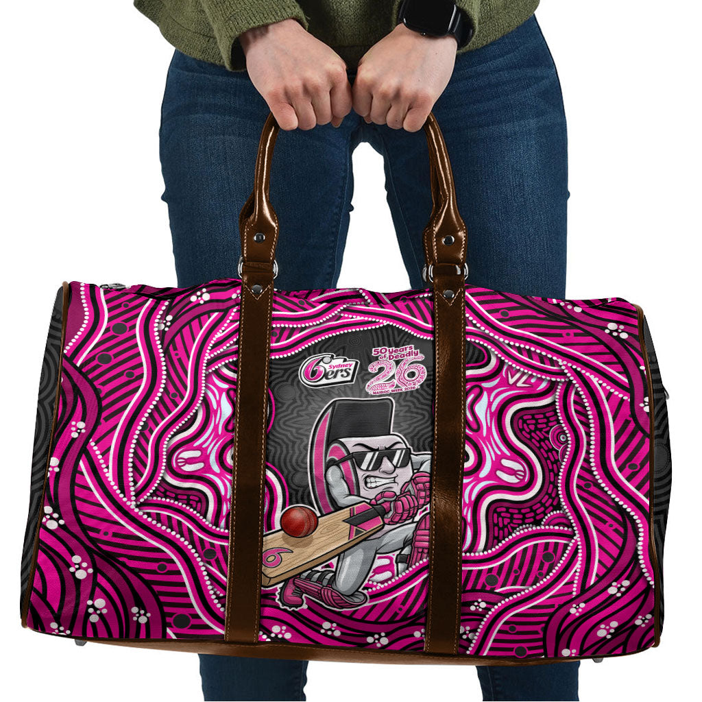 Sydney Sixers NAIDOC Week 2026 Travel Bag Aboriginal Indigenous - 50 Years of Deadly