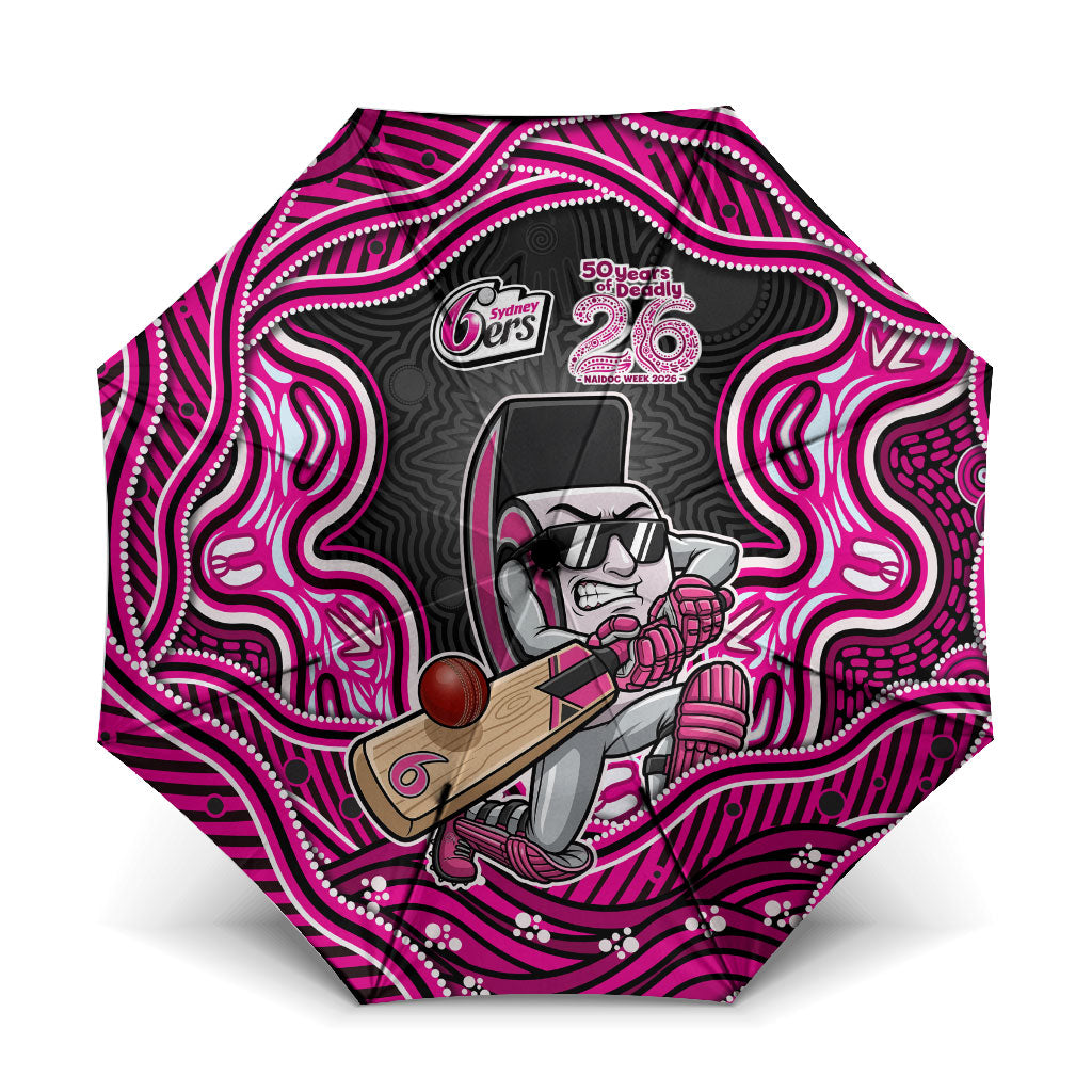 Sydney Sixers NAIDOC Week 2026 Umbrella Aboriginal Indigenous - 50 Years of Deadly