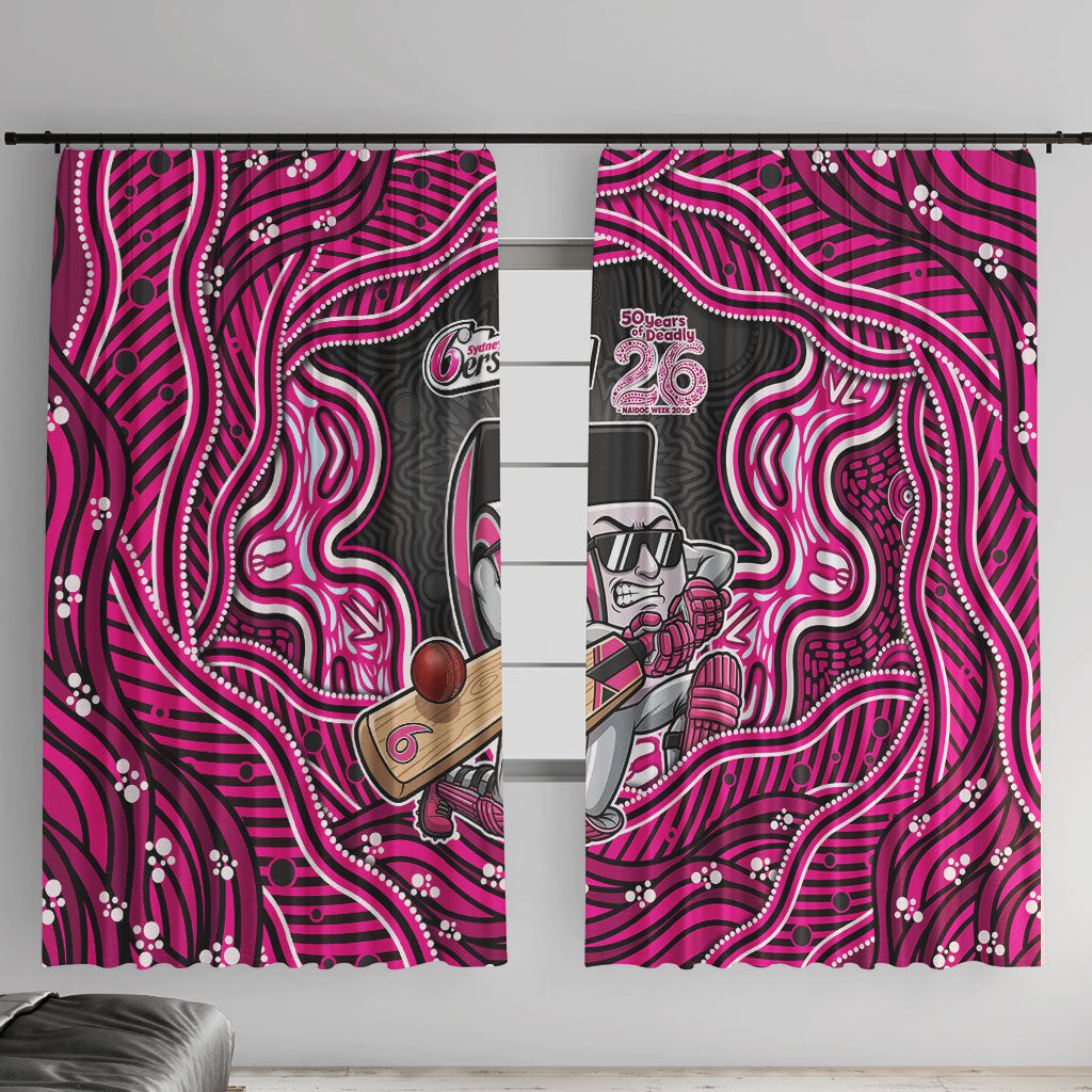 Sydney Sixers NAIDOC Week 2026 Window Curtain Aboriginal Indigenous - 50 Years of Deadly