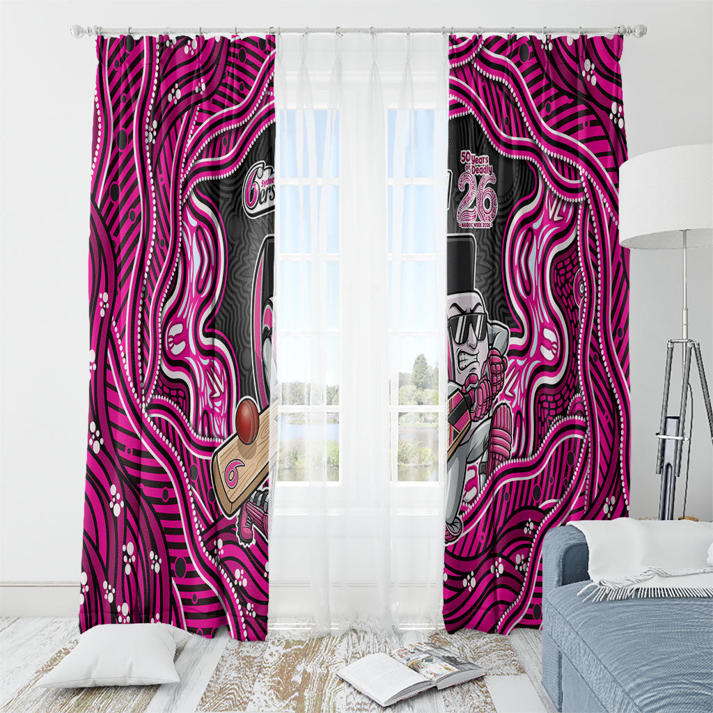 Sydney Sixers NAIDOC Week 2026 Window Curtain Aboriginal Indigenous - 50 Years of Deadly