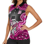 Sydney Sixers NAIDOC Week 2026 Women Sleeveless Polo Shirt Aboriginal Indigenous - 50 Years of Deadly