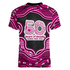 Sydney Sixers NAIDOC Week 2026 Women V-Neck T-Shirt Aboriginal Indigenous - 50 Years of Deadly
