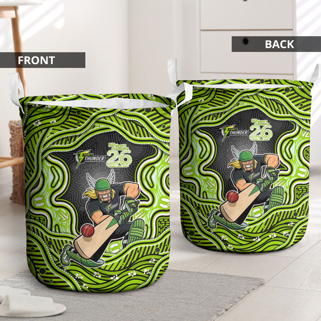 Sydney Thunder NAIDOC Week 2026 Laundry Basket Aboriginal Indigenous - 50 Years of Deadly
