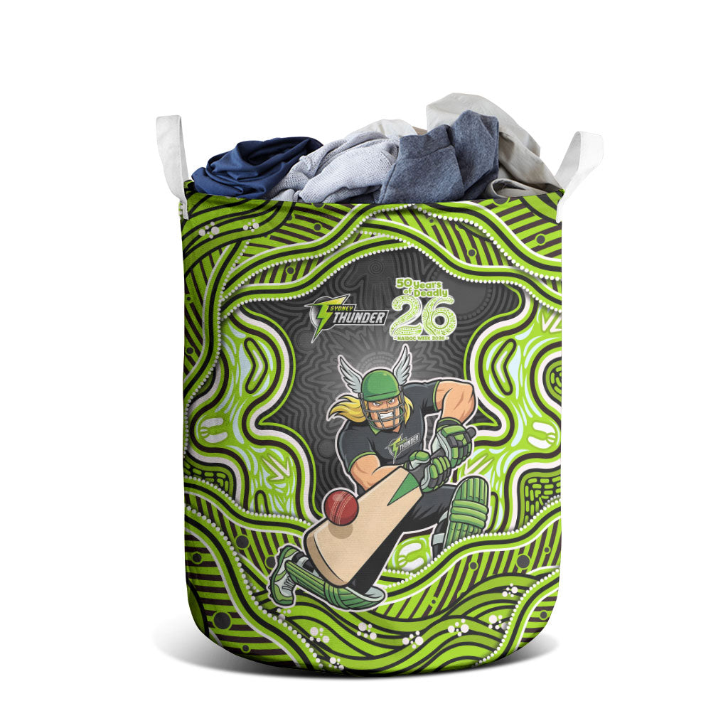 Sydney Thunder NAIDOC Week 2026 Laundry Basket Aboriginal Indigenous - 50 Years of Deadly