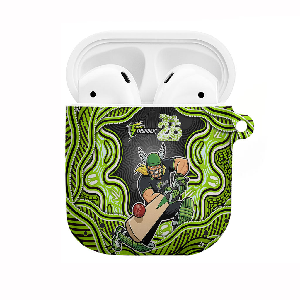 Sydney Thunder NAIDOC Week 2026 AirPods Case Aboriginal Indigenous - 50 Years of Deadly