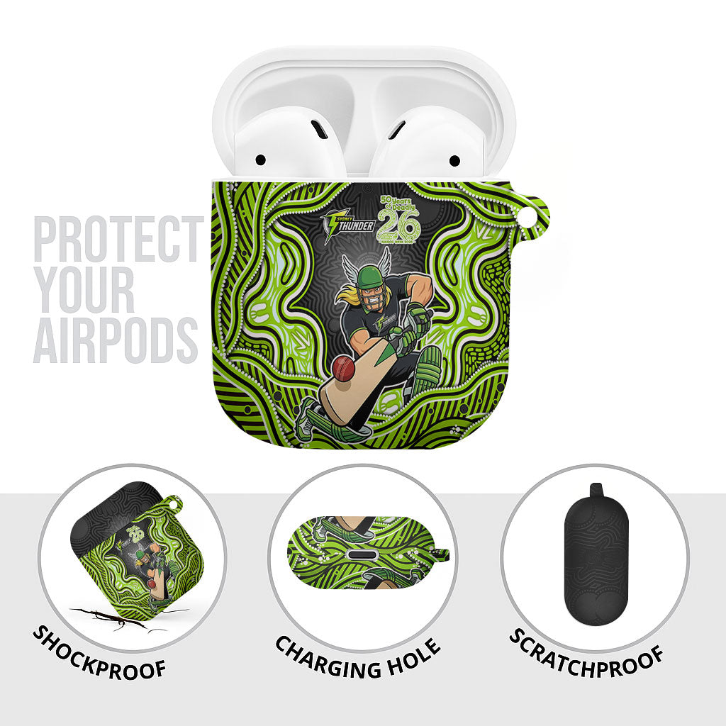 Sydney Thunder NAIDOC Week 2026 AirPods Case Aboriginal Indigenous - 50 Years of Deadly