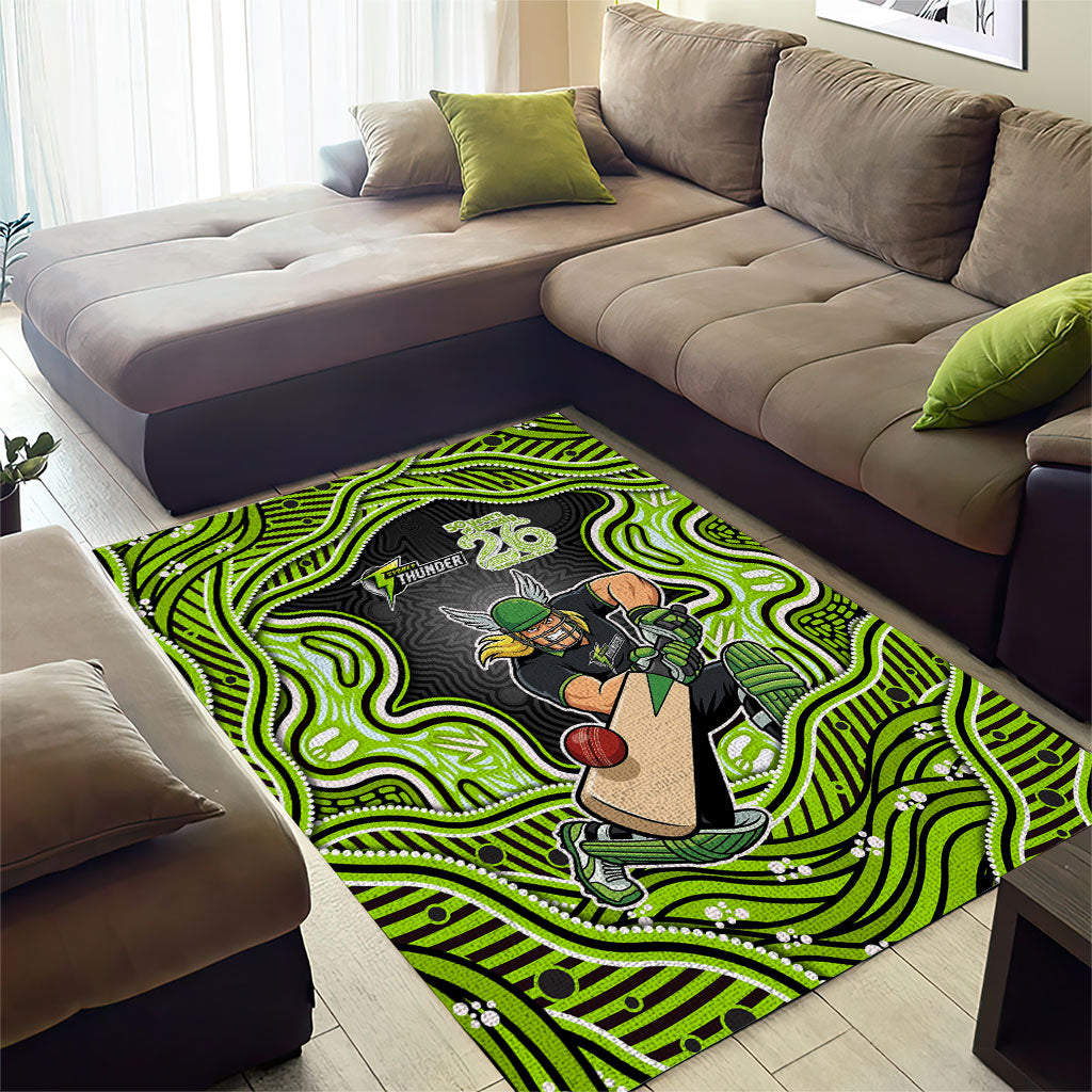 Sydney Thunder NAIDOC Week 2026 Area Rug Aboriginal Indigenous - 50 Years of Deadly