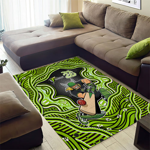 Sydney Thunder NAIDOC Week 2026 Area Rug Aboriginal Indigenous - 50 Years of Deadly