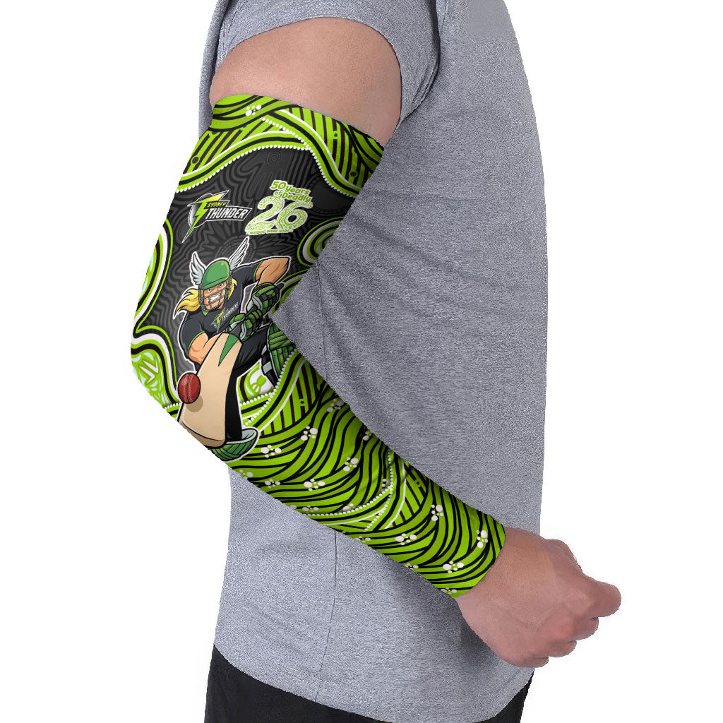 Sydney Thunder NAIDOC Week 2026 Arm Sleeves Aboriginal Indigenous - 50 Years of Deadly