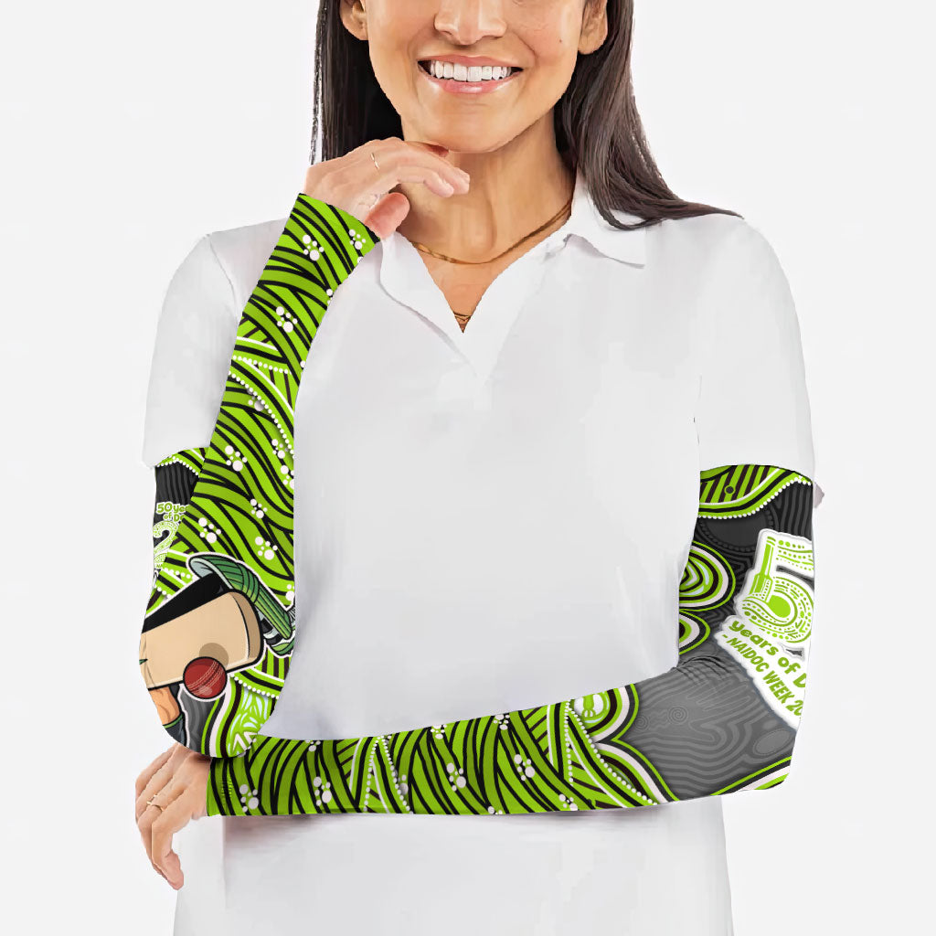 Sydney Thunder NAIDOC Week 2026 Arm Sleeves Aboriginal Indigenous - 50 Years of Deadly