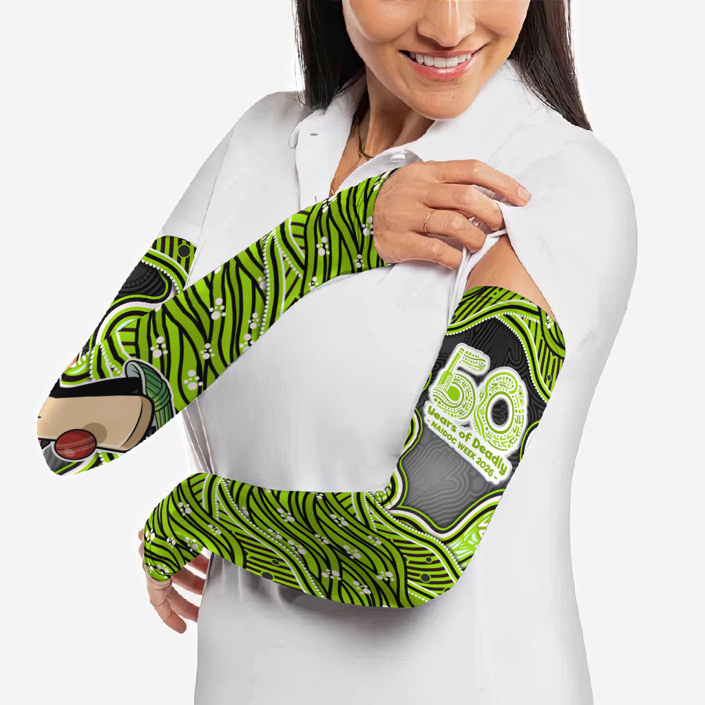 Sydney Thunder NAIDOC Week 2026 Arm Sleeves Aboriginal Indigenous - 50 Years of Deadly