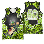 Sydney Thunder NAIDOC Week 2026 Basketball Jersey Aboriginal Indigenous - 50 Years of Deadly