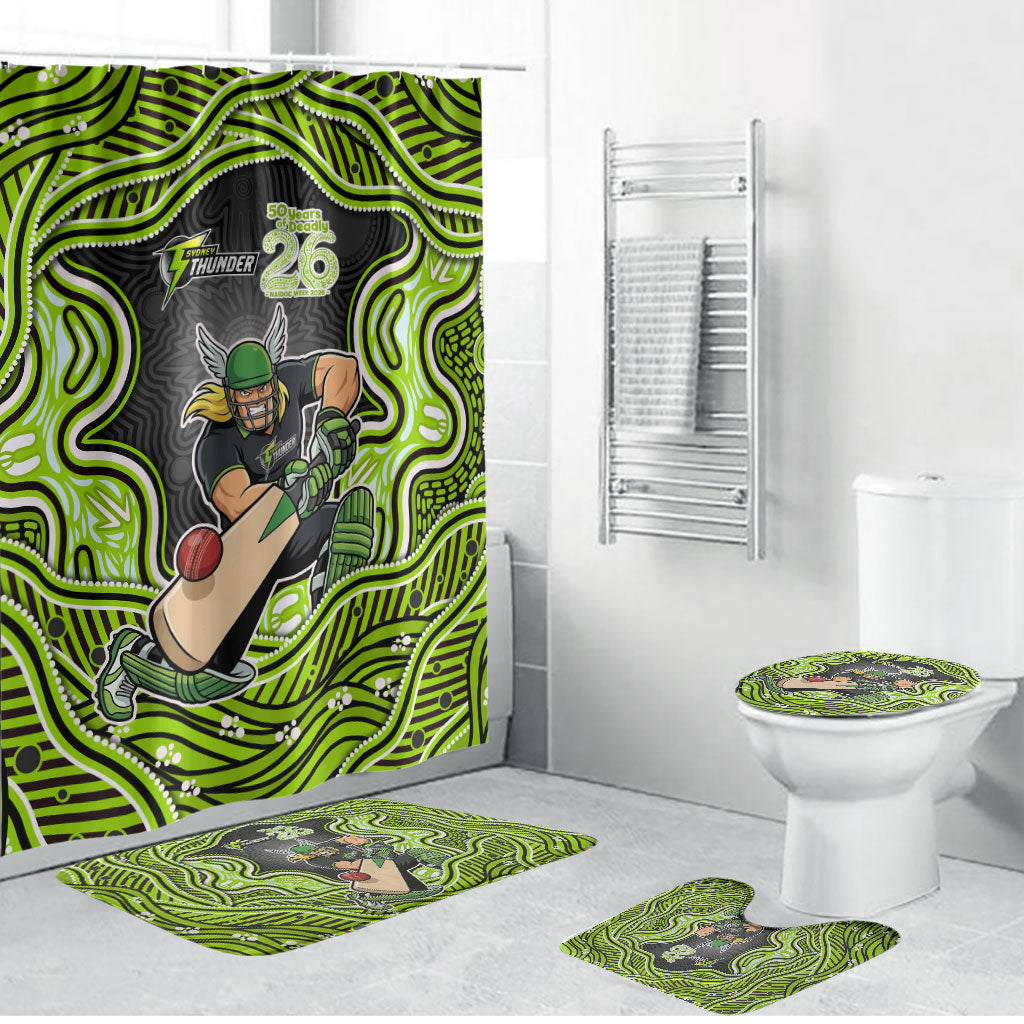 Sydney Thunder NAIDOC Week 2026 Bathroom Set Aboriginal Indigenous - 50 Years of Deadly