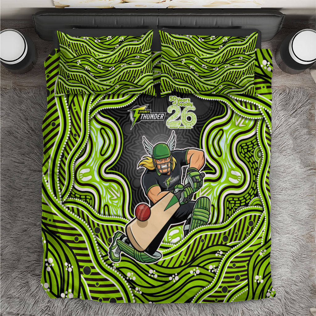 Sydney Thunder NAIDOC Week 2026 Bedding Set Aboriginal Indigenous - 50 Years of Deadly