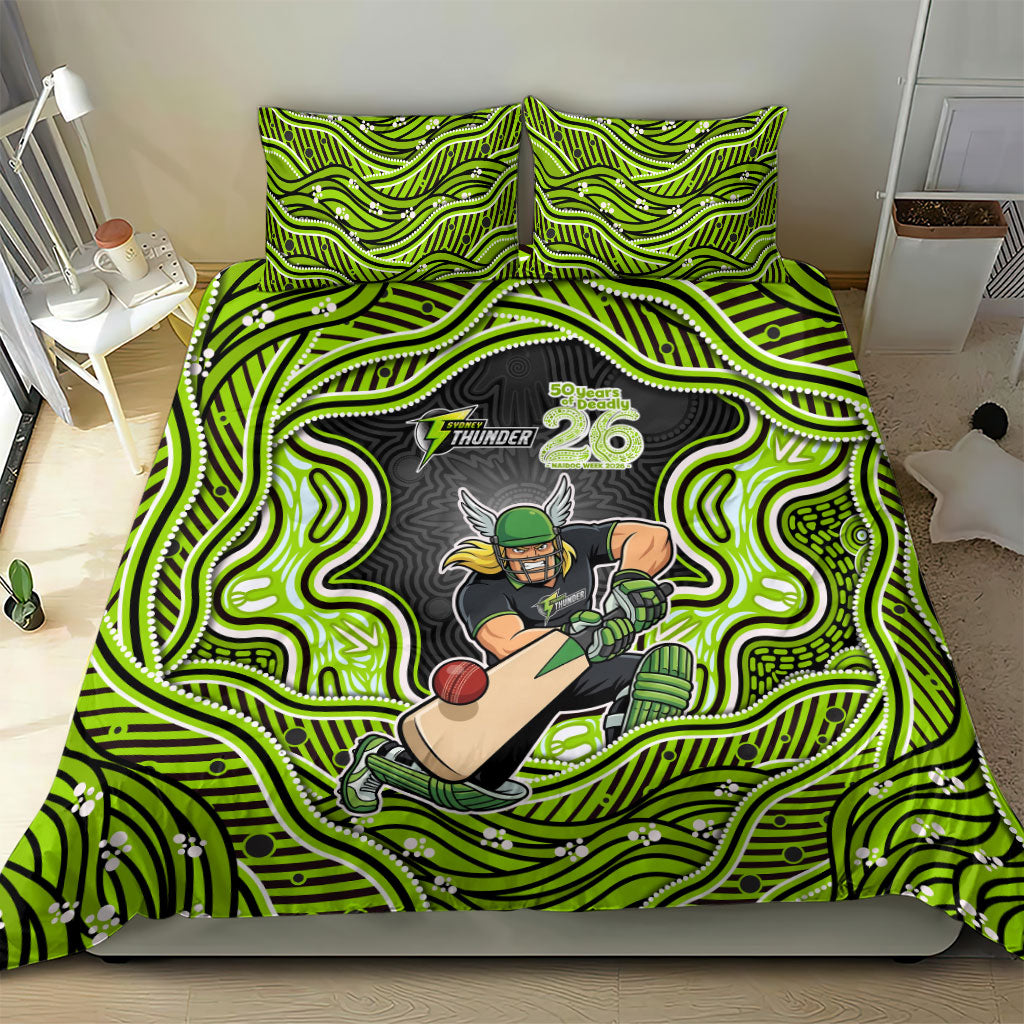 Sydney Thunder NAIDOC Week 2026 Bedding Set Aboriginal Indigenous - 50 Years of Deadly