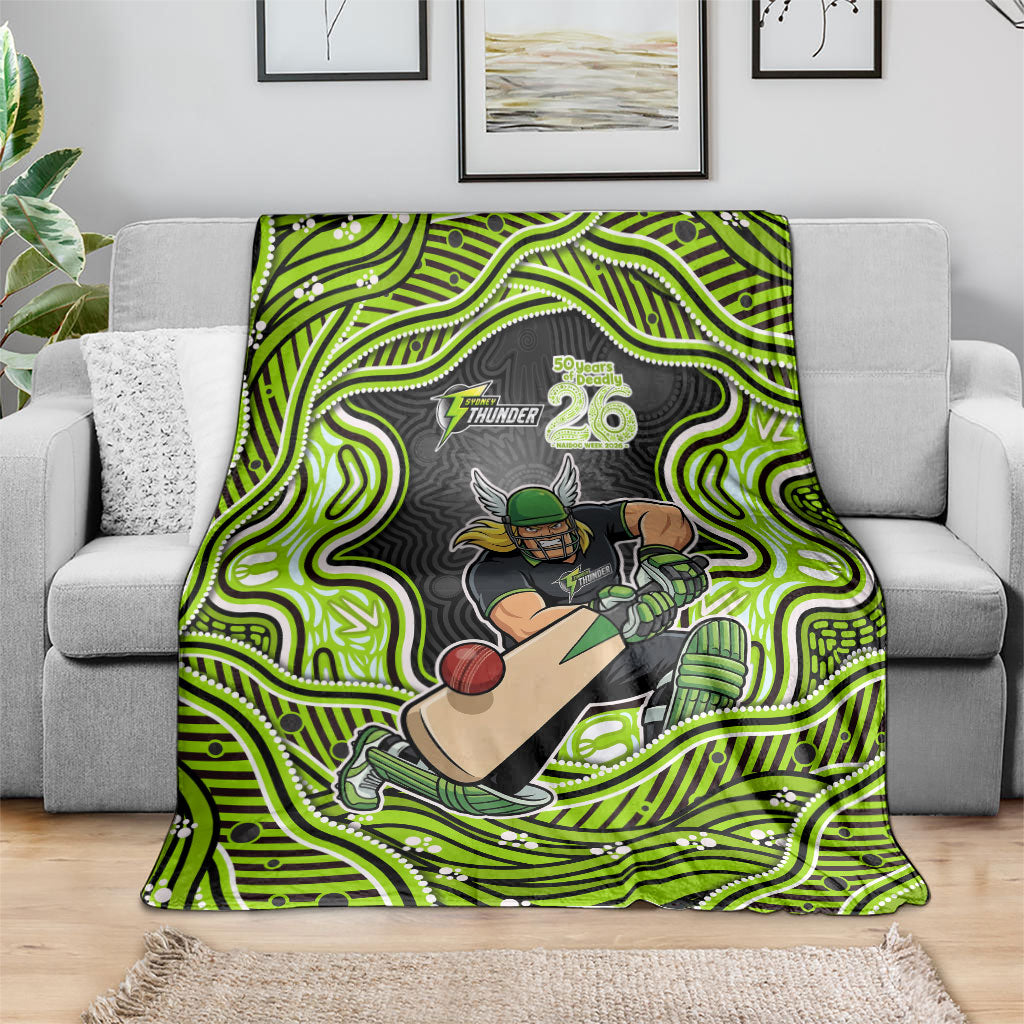 Sydney Thunder NAIDOC Week 2026 Blanket Aboriginal Indigenous - 50 Years of Deadly