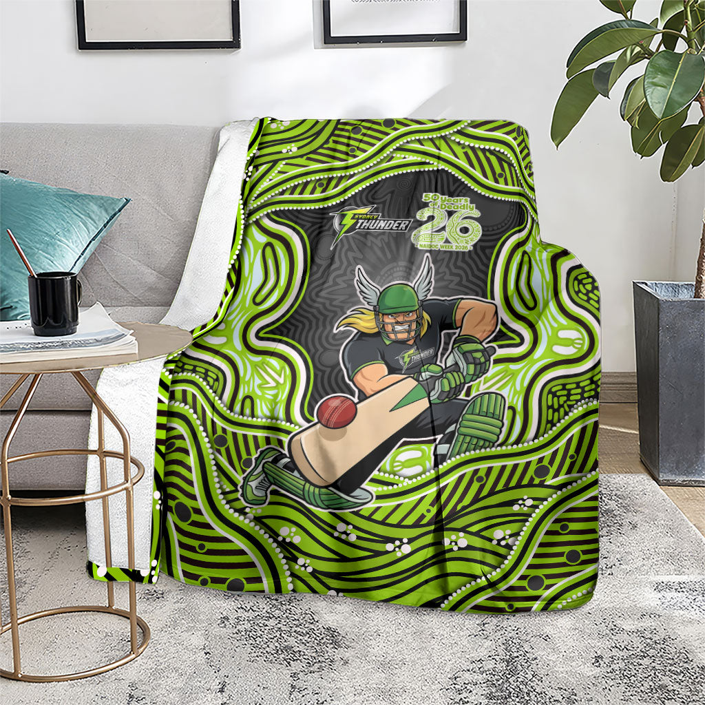 Sydney Thunder NAIDOC Week 2026 Blanket Aboriginal Indigenous - 50 Years of Deadly