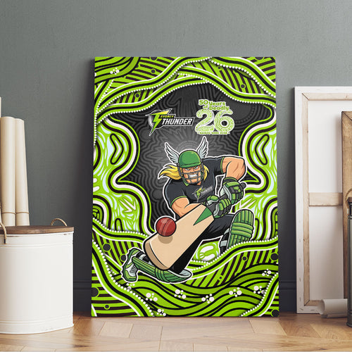 Sydney Thunder NAIDOC Week 2026 Canvas Wall Art Aboriginal Indigenous - 50 Years of Deadly