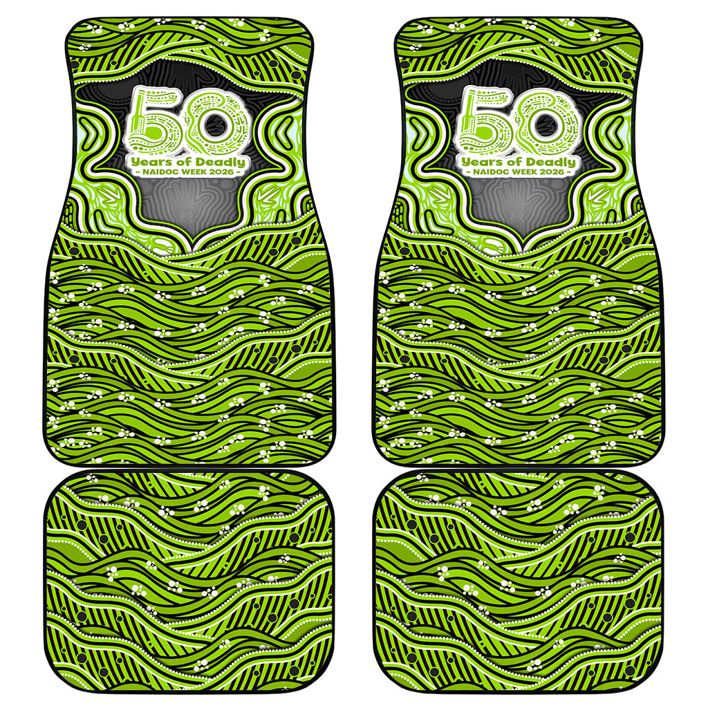 Sydney Thunder NAIDOC Week 2026 Car Mats Aboriginal Indigenous - 50 Years of Deadly