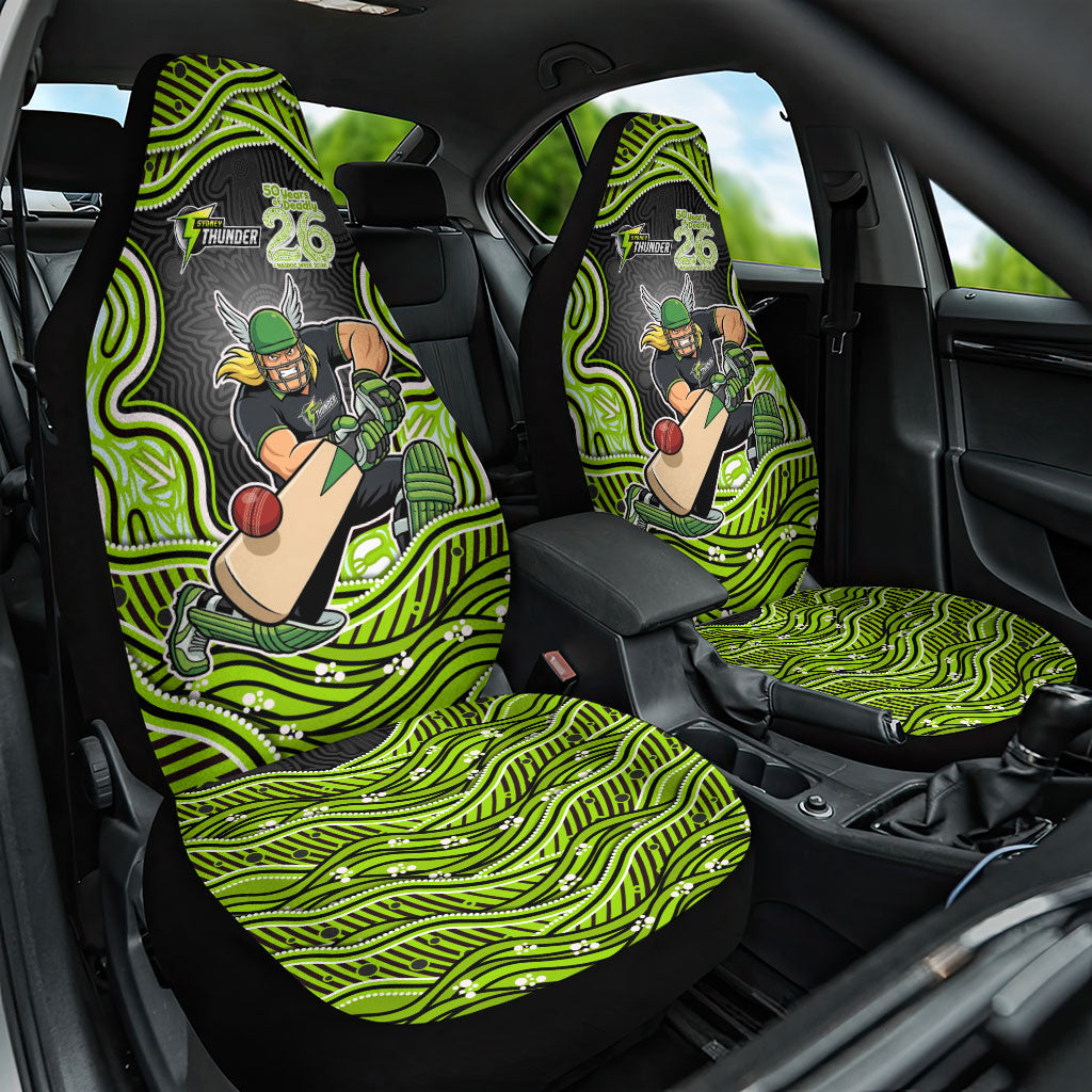 Sydney Thunder NAIDOC Week 2026 Car Seat Cover Aboriginal Indigenous - 50 Years of Deadly