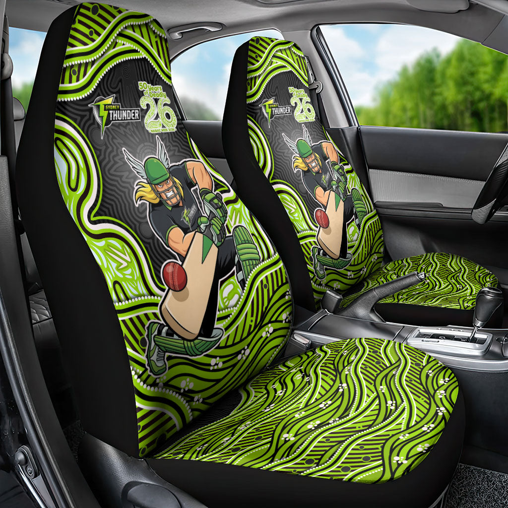 Sydney Thunder NAIDOC Week 2026 Car Seat Cover Aboriginal Indigenous - 50 Years of Deadly