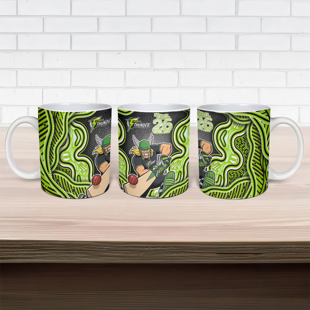 Sydney Thunder NAIDOC Week 2026 Ceramic Mug Aboriginal Indigenous - 50 Years of Deadly
