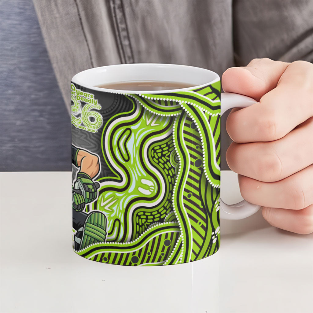 Sydney Thunder NAIDOC Week 2026 Ceramic Mug Aboriginal Indigenous - 50 Years of Deadly
