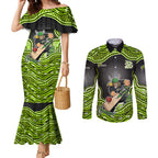 Sydney Thunder NAIDOC Week 2026 Couples Matching Mermaid Dress and Long Sleeve Button Shirt Aboriginal Indigenous - 50 Years of Deadly