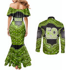 Sydney Thunder NAIDOC Week 2026 Couples Matching Mermaid Dress and Long Sleeve Button Shirt Aboriginal Indigenous - 50 Years of Deadly