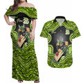 Sydney Thunder NAIDOC Week 2026 Couples Matching Off Shoulder Maxi Dress and Hawaiian Shirt Aboriginal Indigenous - 50 Years of Deadly