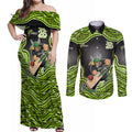 Sydney Thunder NAIDOC Week 2026 Couples Matching Off Shoulder Maxi Dress and Long Sleeve Button Shirt Aboriginal Indigenous - 50 Years of Deadly